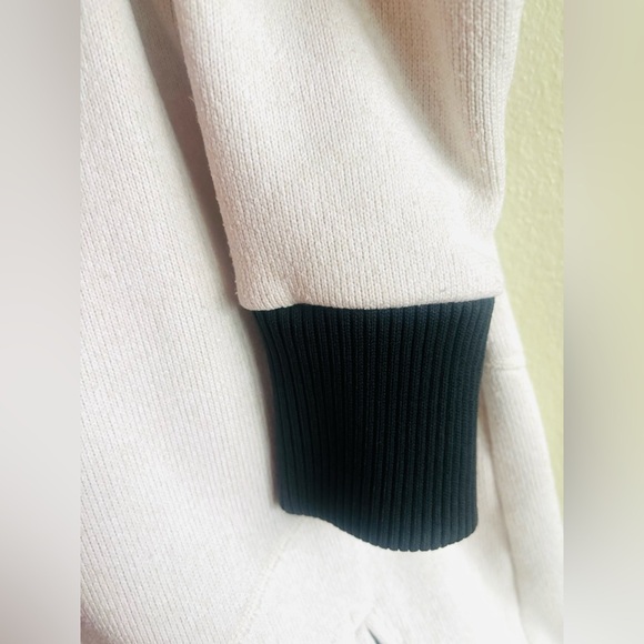 DESO Cream Zip Up Hoodie Made in the USA Size: Large - Picture 4 of 5